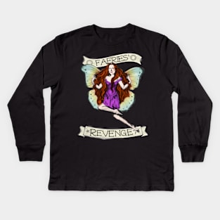 FAERIES' REVENGE Kids Long Sleeve T-Shirt